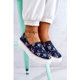 Kesi Dámské Slip On s paměťovou pěnou Big Star - tmavě modrá | shoptok.hr