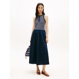 Tommy Hilfiger Ženska duga haljina WW0WW49628, Teget-bela | Eponuda.com