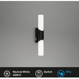 XXXL Briloner 2111-015 - LED osvetljenje za kupatilsko ogledalo LED/6,5W/230V 32 cm crna Slike