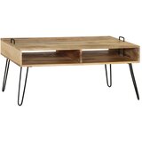  Stolić za kavu od masivnog drva manga 100 x 60 x 45 cm | Eponuda.com