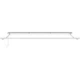  Ručno sklopiva tenda Crvena i bijela 4 5 × 3 m | shoptok.hr