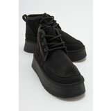 LuviShoes Ovela Black Thick Sole Lace-Up Women's Sports Boots Cijene