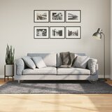  Tepih HUARTE kratkih vlakana meki i perivi antracit 100x200 cm | shoptok.hr