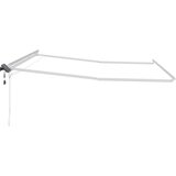  Okvir tende S LED lampica Bijelo 500 × 300 cm Aluminij | shoptok.hr