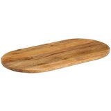 Stolna Mizna plošča 90x40x3,8 cm ovalna trden mangov les, (21412158) | Shoptok.si