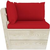  Vrtna kutna sofa od paleta s jastucima impregnirana smrekovina | shoptok.hr