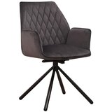 MID.YOU Set Naslanjačev Donny, Antracit, 2 Kos | Shoptok.si