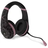 PS4 STEREO GAMING HEADSET PRO4-70 ROSE GOLD EDITION - ABSTRACT BLACK.