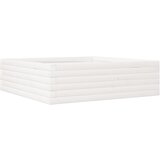  Vrtna sadilica bijela 80 x 80 x 23 cm od masivne borovine | shoptok.hr