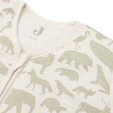 Jollein spalna vreča - zimska s snemljivimi rokavi 70cm animals olive green | Shoptok.si