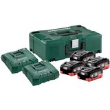 Metabo Basic-Set 4 x LiHD Akkupack 8,0Ah + ASC 145 DUO + metaBOX 145 Cijene