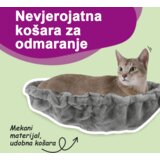  Penjalica za mačke sa stupovima za grebanje svjetlosiva 183 cm | shoptok.hr