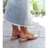 Gemre Beige ballerinas with leather insole Morcosa | Shoptok.si