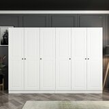 Hanah home Ormar Kale-4011, 270x190x52 cm, Bijela | Eponuda.ba