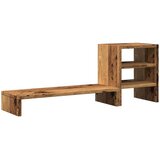 vidaXL Stalak za monitor sa stolnim organizatorom boja drva drveni | shoptok.hr