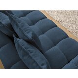 Bobochic Paris Temno modra sedežna garnitura iz šenilje 278 cm Everest – | Shoptok.si