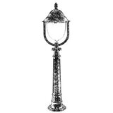 Opviq Vanjska lampa BSU-68212-BKR-M1-B, 115 cm, Podna, IP65, E27, 60W, Smeđa | Eponuda.ba