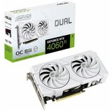 Asus svga pcie DUAL-RTX4060TI-O8G-EVO white GDDR6 8GB 128bit | ePonuda.com