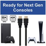 Ewent kabel ultra high speed hdmi 2.1, 8k 60hz, m/m, ethernet, 1m, črn, ec1320 | Shoptok.si