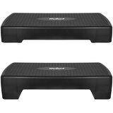 Rebel ACTIVE Step klupa za aerobik i fitnes sa 2 nivoa visine crna 68cm RBA-3228-BK | Eponuda.com