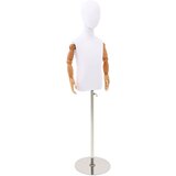  Podesiva lutka 120-150 cm s postoljem Uniseks PP Bijela | shoptok.hr