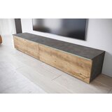P & B NIZKA OMARICA antracit, barva kostanjevega hrasta | Shoptok.si
