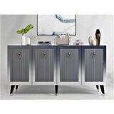 Hanah home komode bare - antracit, srebrno | ePonuda.com