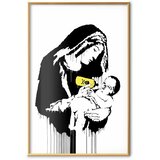  Plakat - Breastfeeding Mother 40x60 Zlatni okvir | shoptok.hr