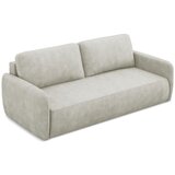 Makamii Krem sklopiva/s prostorom za odlaganje sofa od šenila 218 cm Lilo – | shoptok.hr
