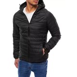 DStreet Kurtka męska przejściowa pikowana czarna | shoptok.hr