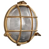 Nordlux Spoljašnje zidno svetlo POLPERRO 1xE27/12,5W/230V IP64 mesing | Eponuda.com