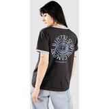 Rip Curl San Carlos Ringer T-shirt washed black | Shoptok.si