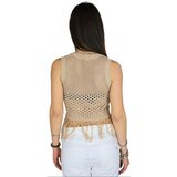 Take Two Majice brez rokavov DKE8039 Bež | Shoptok.si