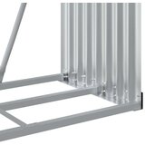  Nosilec za polena zelen 80x45x120 cm pocinkano jeklo | Shoptok.si