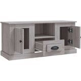 vidaXL TV omarica siva sonoma 100x35,5x45 cm inženirski les | Shoptok.si