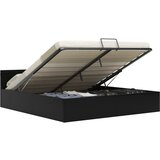 The Living Store Dvižni posteljni okvir LED črno umetno usnje 160x200 cm - Posteljni Okvir, (21448953) | Shoptok.si