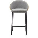 Kave Home Siva/u prirodnoj boji barska stolica (visine sjedala 65 cm) Eamy – | shoptok.hr