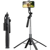  Stativ Tripod Wireless + Selfie Stick REMAX P30 1.8m crni | Eponuda.com