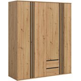 Livetastic OMARA S KLASIČNIMI VRATI, antracit, hrast artisan Cene