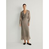 Reserved Ladies` dress - svetlo siva | Shoptok.si