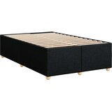  Boxspring krevet s madracem Crna 120 x 200 cm Tkanina | shoptok.hr