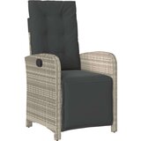  Vrtna jedilna garnitura 5-delna z blazinami sv. siv p | Shoptok.si