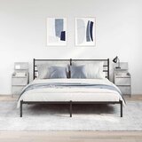  Noćni ormarići s 2 ladice 2 kom beton siva 38x34x80 cm | shoptok.hr