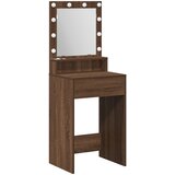 vidaXL rjava hrast inženirski les 50 x 41 x 135 cm ogledalo | Shoptok.si