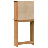 vidaXL Ormar za perilicu rublja s policom boja meda 72.5 x 27 x 161 cm | shoptok.hr