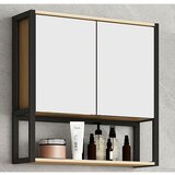 MID.YOU Omara Z Ogledalom Edino, Barva Hrasta | Shoptok.si