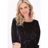 usha FESTIVAL Bluza temno modra / rjasto rdeča | Shoptok.si