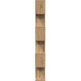 Pregrada regal za knjige 6 razina hrast 70x24x193 cm drveni | Eponuda.ba