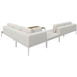 Bessagi Garden Lounge Garnitura Anna, Krem | Shoptok.si