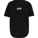 Gap Petite Majica crna / bijela